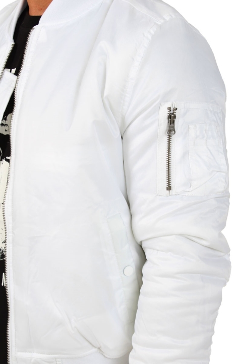 Urban Classics Bomber Jacke White