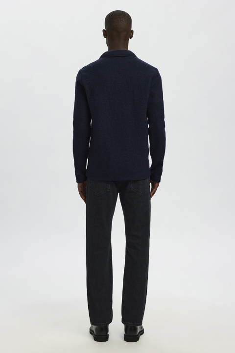 Selected Nealy LS Knit Cardigan Sky Captain
