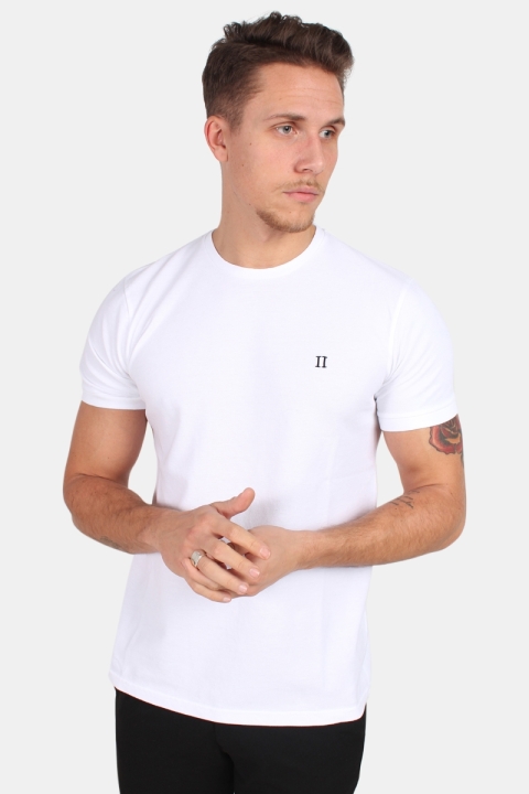 Les Deux T-Hemd Pique Tee White