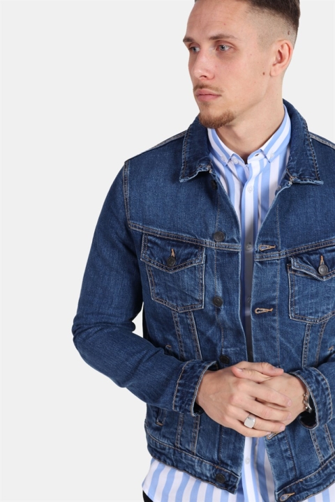 Jack & Jones Alvin Denim Jacke Sa 001 Noos Blue Denim