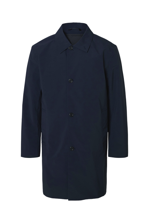 Selected Silas Urban Tech Carcoat Sky Captain