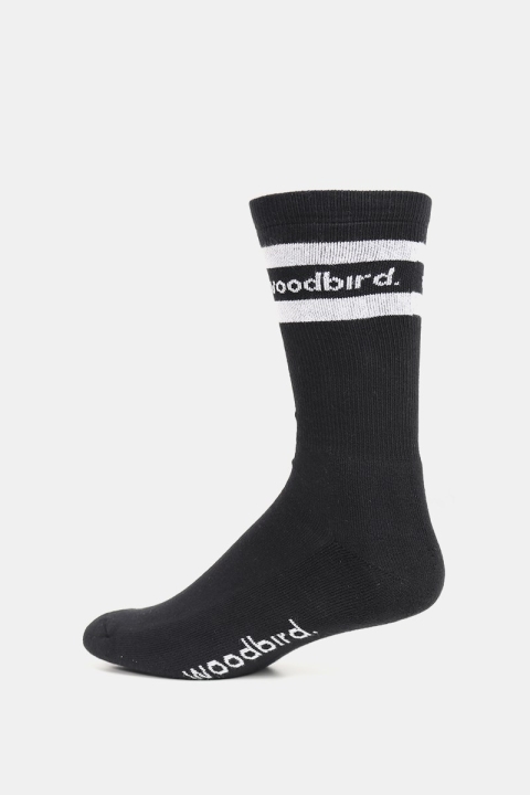 WoodBird Sports Strümpfe Black