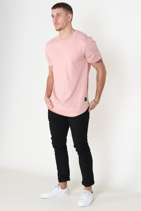 Only & Sons Matt Life Longy SS T-Hemd Misty Rose