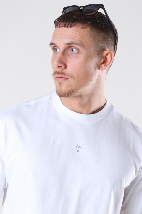 Only & Sons Keno SS T-Hemd Bright White
