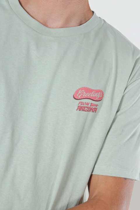 Jack & Jones Greetings Relaxed Fit Tee Desert Sage
