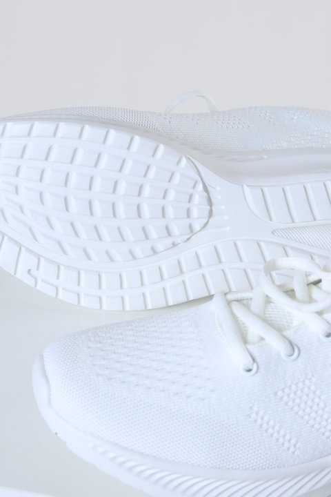 Jack & Jones Croxley Knit Sneaker Bright White
