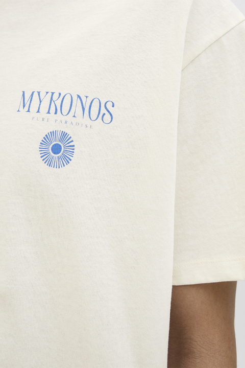 Jack & Jones Myk Relaxed Fit Tee Egret