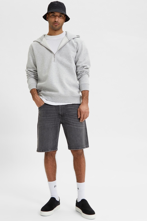 Selected SLHALEX 21408 M.GREY ST SHORTS U NOOS Medium Grey Denim