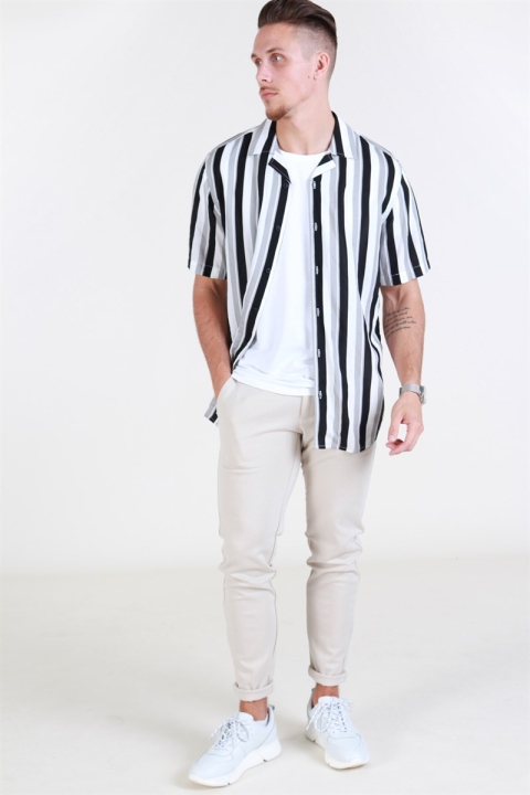 Only & Sons Wayne SS New Striped Hemd Griffin