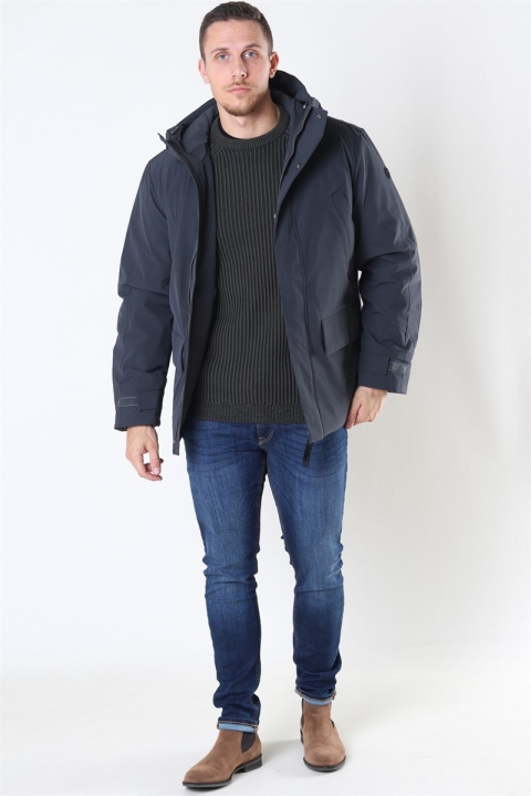 Only & Sons Mads Technical Warm Parka Jacke Grey