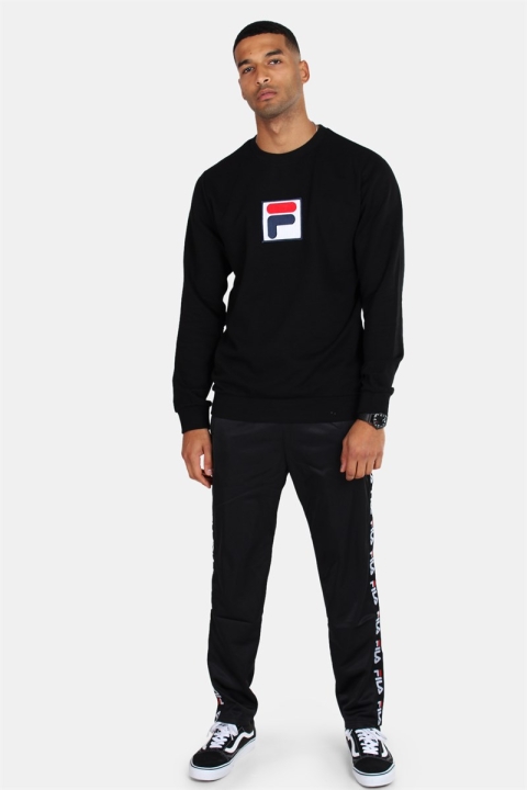 Fila Rian Crew Sweatshirts Black