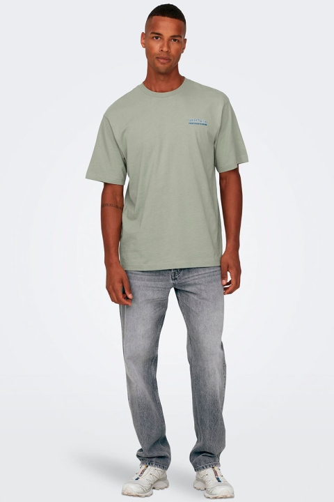 Only & Sons Edge Straight Fit 8202 Medium Grey Denim