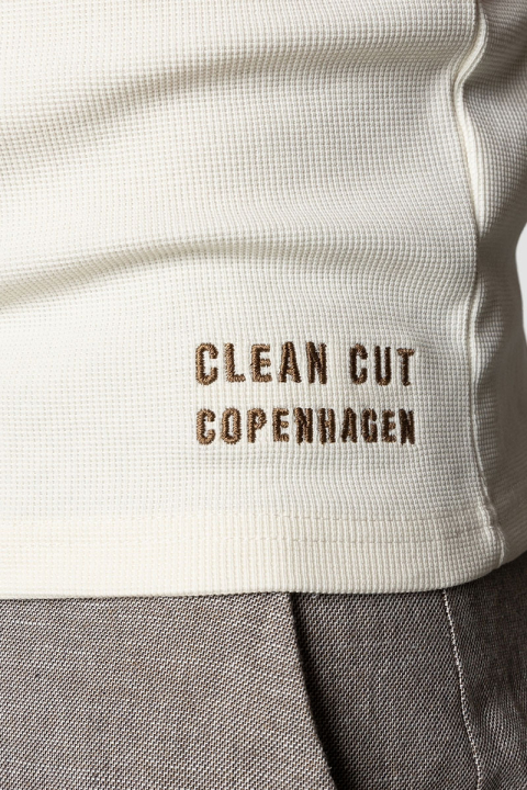Clean Cut Copenhagen Duke tank top Ecru