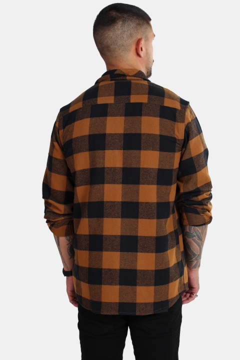 DICKIES NEW SACRAMENTO Hemd  BROWN DUCK