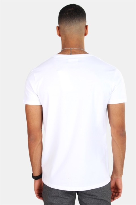 Lindbergh Basic T-Hemd White