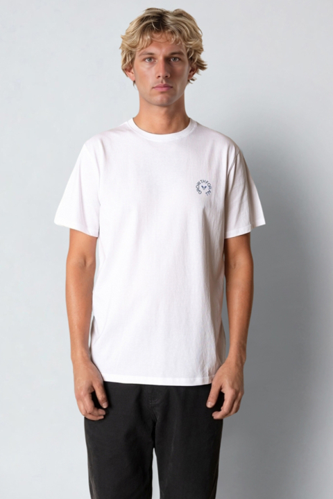 Fat Moose Growth T-Hemd White