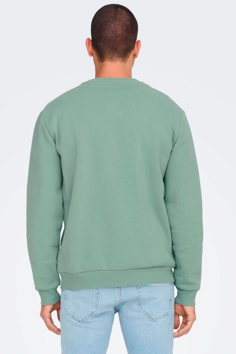 ONLY & SONS CERES CREW NECK Chinois Green