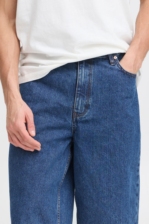 Solid Tommy Shorts Middle Blue Denim