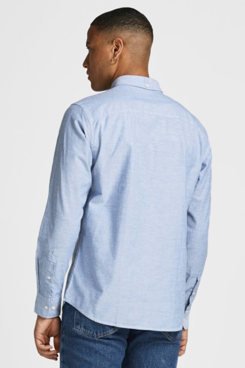 Jack & Jones JPRBLUBROOK OXFORD Hemd L/S NOOS Cashmere Blue SLIM FIT