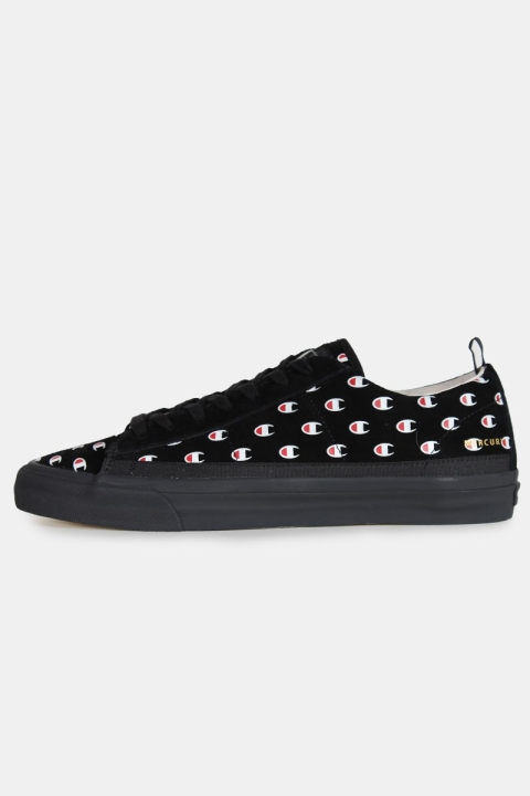 Champion Mercury Low Cut Suede Schuh Black