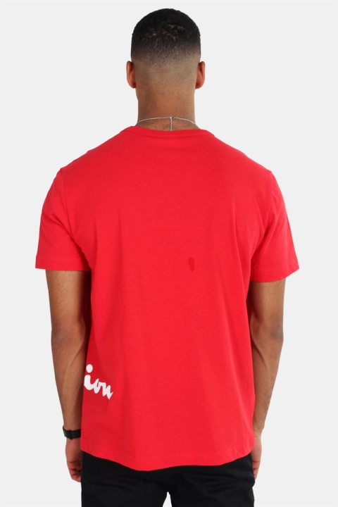 Champion Crewneck T-Hemd Red