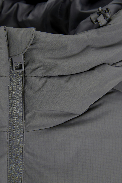 Jack & Jones Soho Puffer Hood Jacket  Castlerock