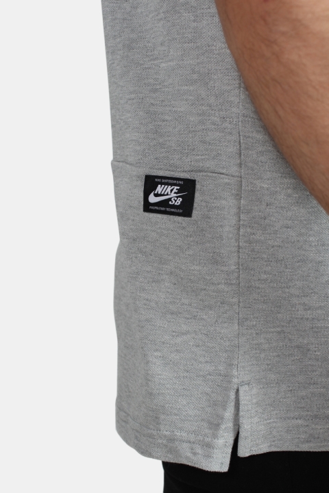 Nike Dri Fit Pique Polo Grey