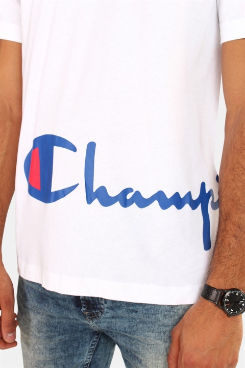 Champion Crewneck T-Hemd White