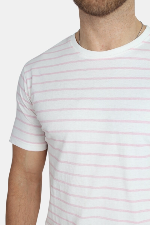 Kronstadt Nick T-Hemd White/Pink