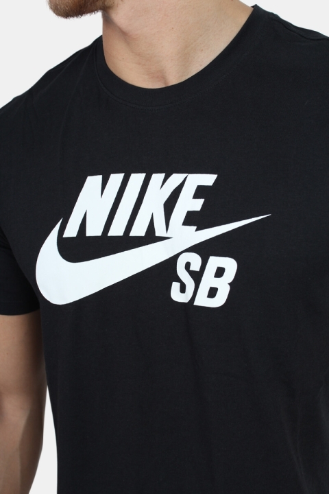 Nike T-Hemd SB Logo Tee Black