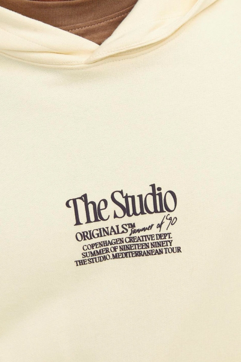 Jack & Jones Noto Graphic Sweat Hood Buttercream