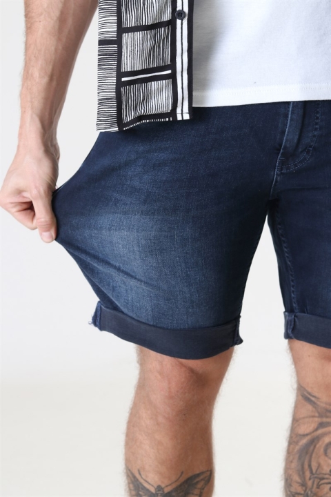 Just Junkies Mike Shorts Dark Denim