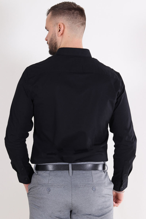 Jack & Jones Jaxon Stretch Hemd LS Black