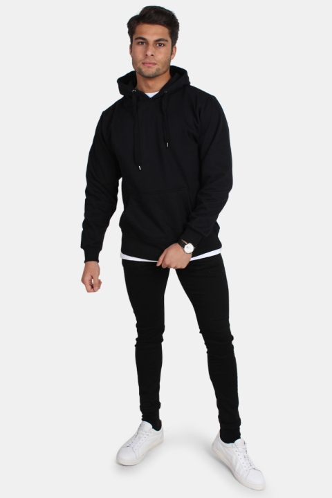 Basic Brand Hooded Sweatshirts Black