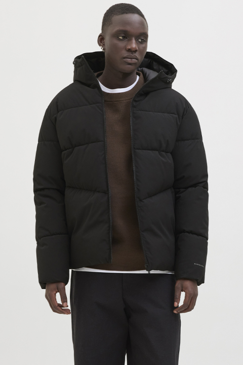 Jack & Jones Global Puffer Jacket Black