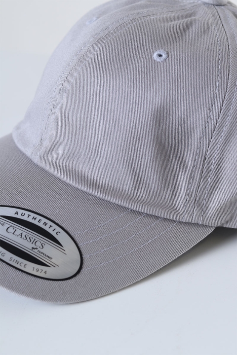 Flexfit Low Profile Cotton Twill Baseball Cap Silver