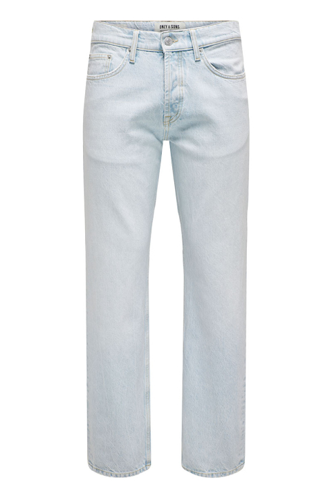 Only & Sons Edge Straight Fit 9393 Light Blue Bleached Denim