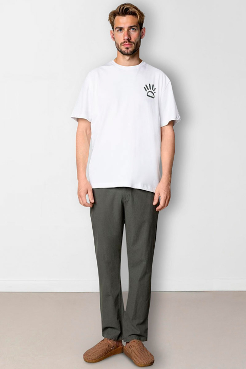 Clean Cut Copenhagen Michael organic T-Hemd White