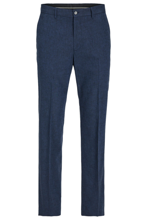 Jack & Jones Riviera Linen Trouser Dark Navy
