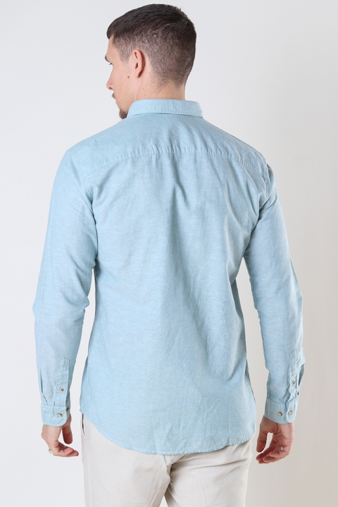 Jack & Jones Summer Linen Hemd LS Bay