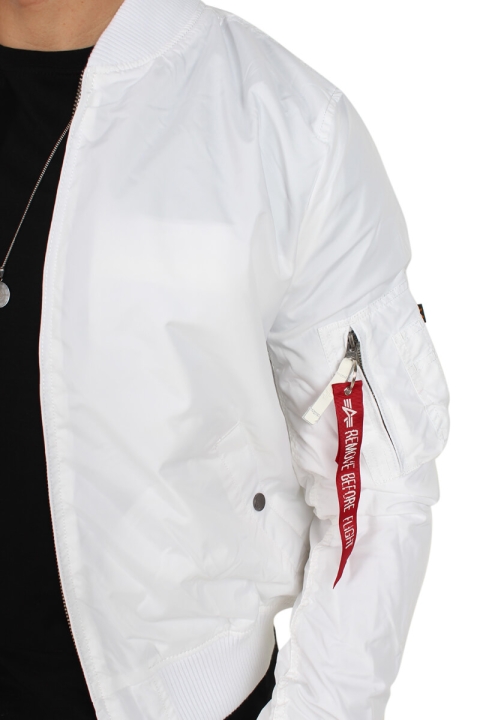 Alpha Industries MA-1 TT Bomber Jacke White