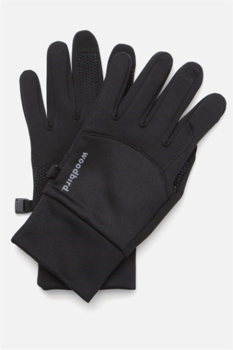 Woodbird Sly Logo Handschuhe Black