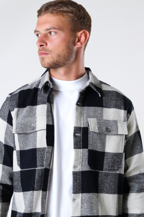 ONLY & SONS ONSSCOTT LIFE LS CHECK FLANNEL OVERSHIRT Pelican