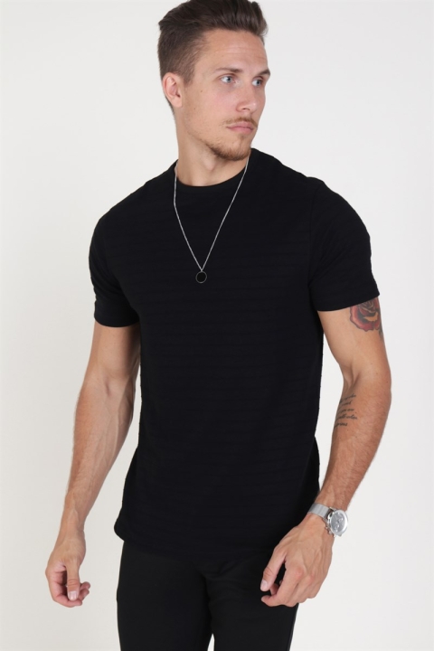 Jack & Jones Gerard Bla. Crew Neck T-Hemd Black