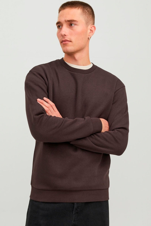 Jack & Jones Bradley Sweat Crew neck Seal Brown