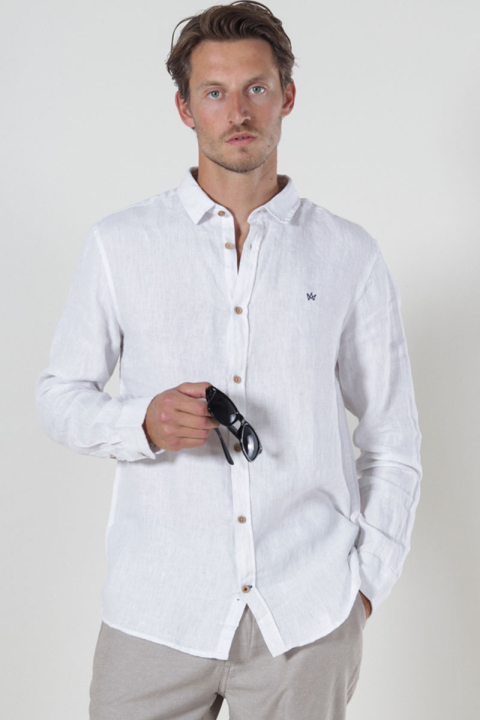 Kronstadt Ayers Ls Hemd Off White