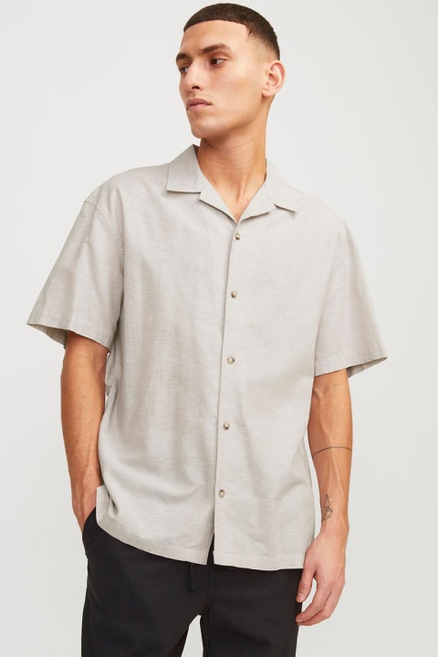 Jack & Jones Summer Resort Linen Hemd SS Crockery