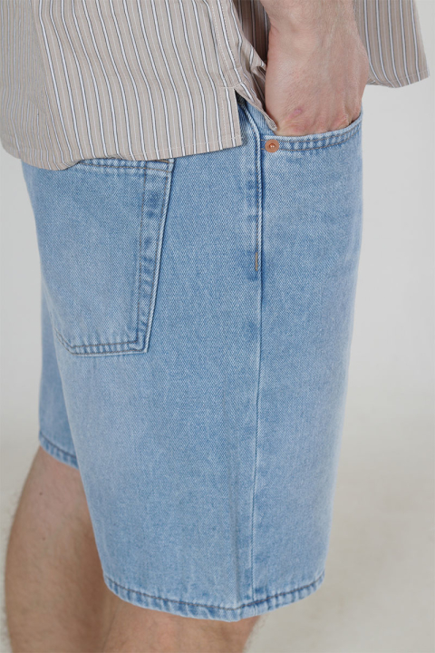 ONLY & SONS EDGE DENIM SHORTS Light Blue Denim