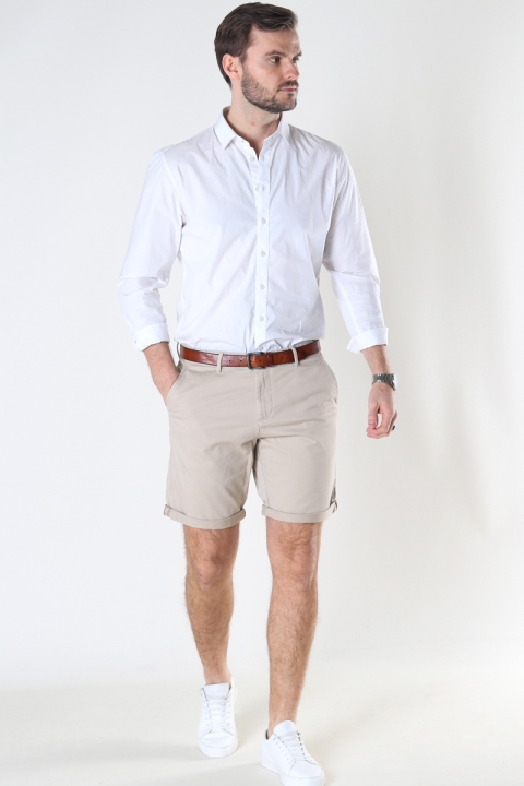 Jack & Jones Jjibowie Jjshorts White Pepper