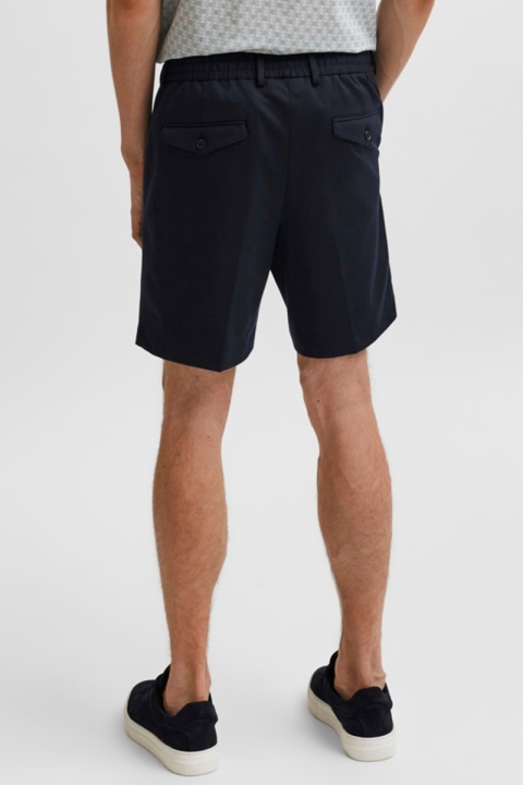 Selected SLHPETE FLEX STRING SHORTS G CAMP Navy Blazer